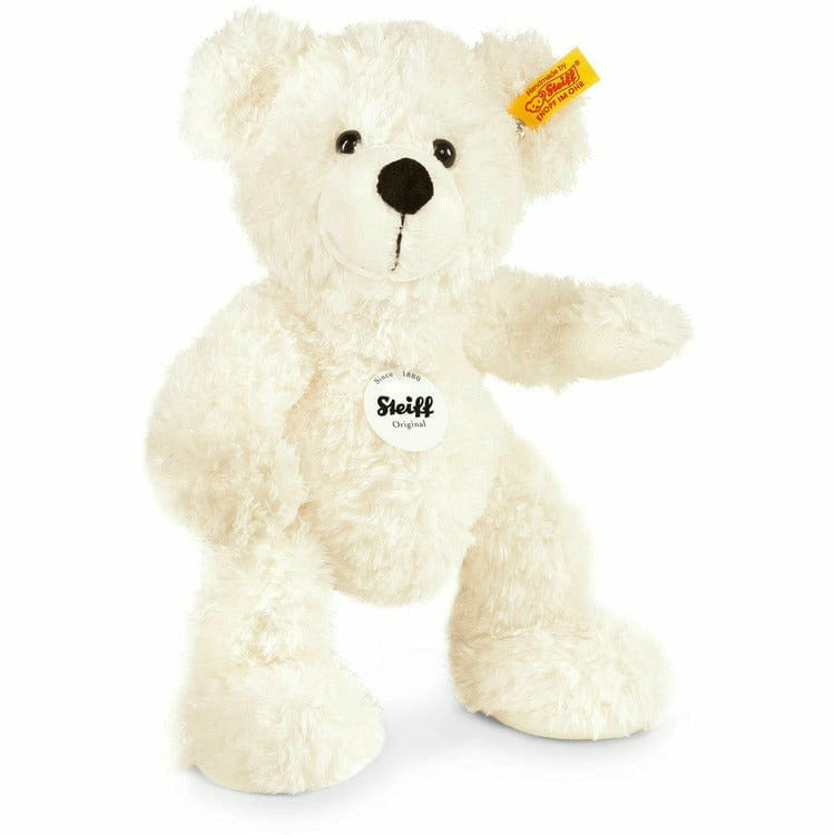 Steiff North America, Inc. Lotte Teddy bear, white, 11 Inches