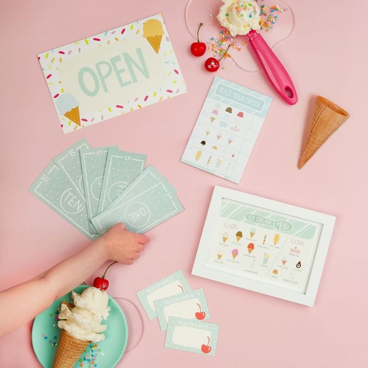 Swingly Ice Cream Play Shop Activity Set