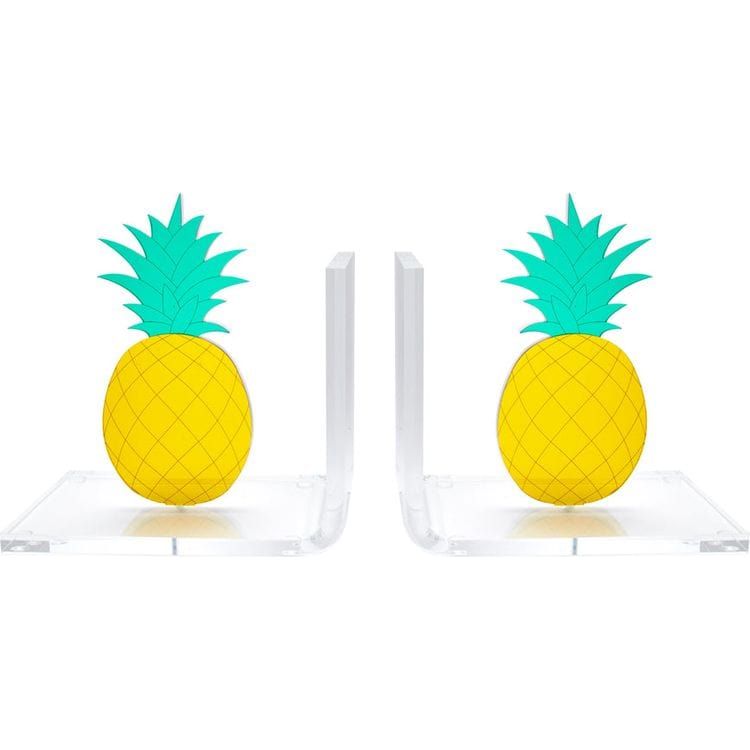 Tara Wilson Designs Mirrored Pineapple Bookends