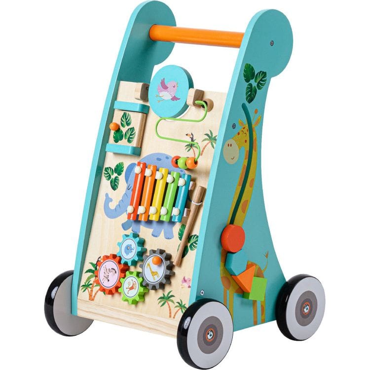 Teamson Kids Preschool Play Lab Baby Walker and Activity Station