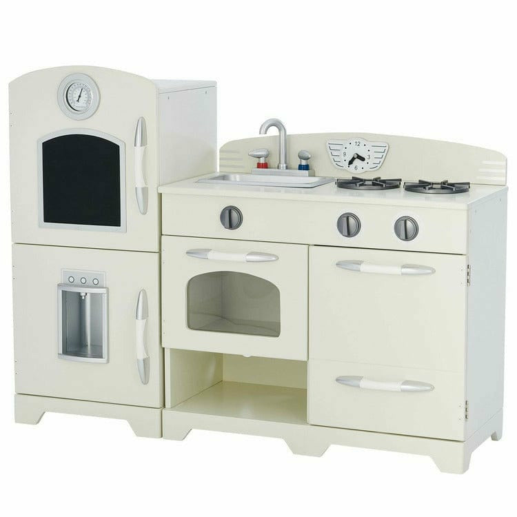 Teamson Kids Little Chef Fairfield Retro Play Kitchen - White