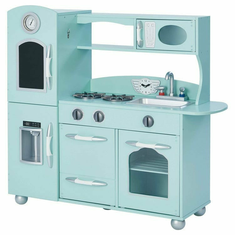 Teamson Kids Little Chef Westchester Retro Play Kitchen - Mint