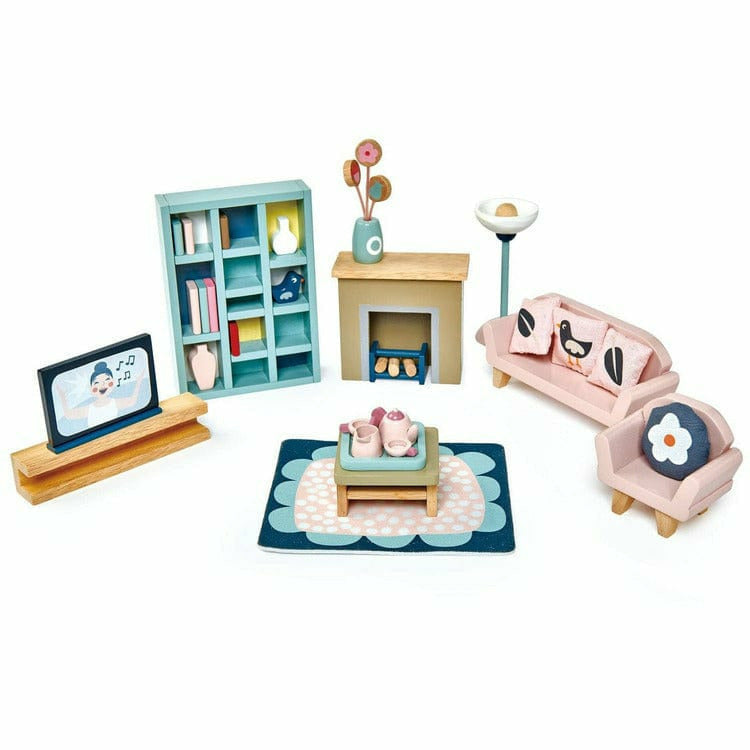 Tender Leaf Toys Dollhouse Sitting Room Furniture