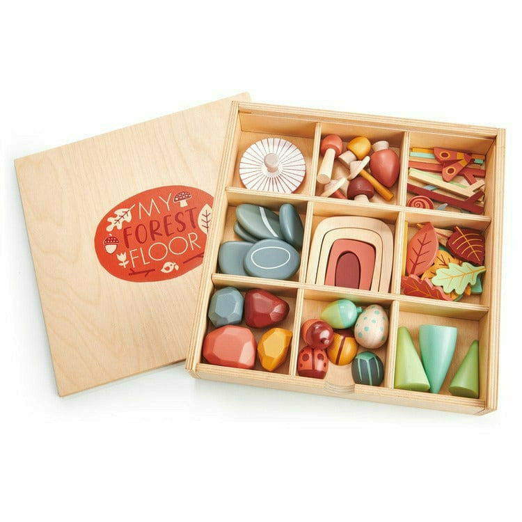 Tender Leaf Toys My Forest Floor Wooden Activity Box