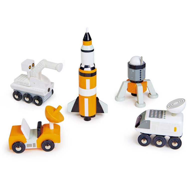 Tender Leaf Toys Wooden Space Voyager Set