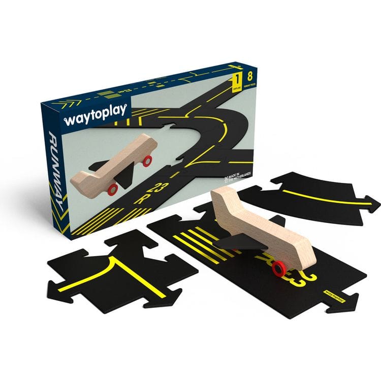 Waytoplay Road Track Toy Airport Runway