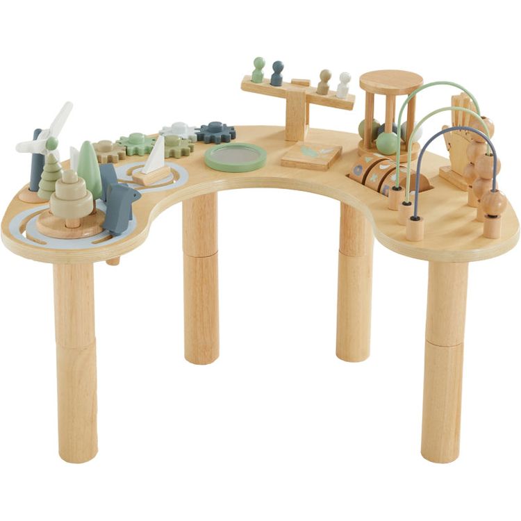 Wonder & Wise Hi-Lo Wood Activity Table