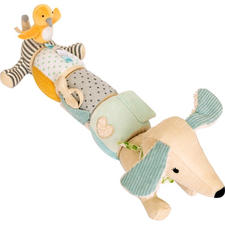 Wonder & Wise Wooden Pull Apart Pup Toy