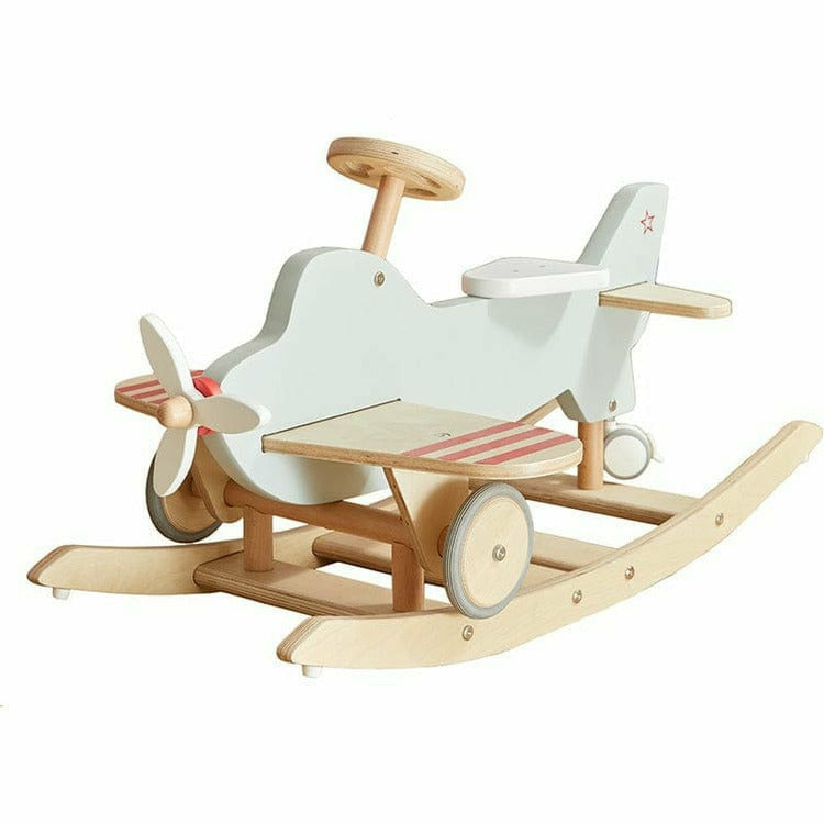 Wonder & Wise Airplane Rocker & Ride-On