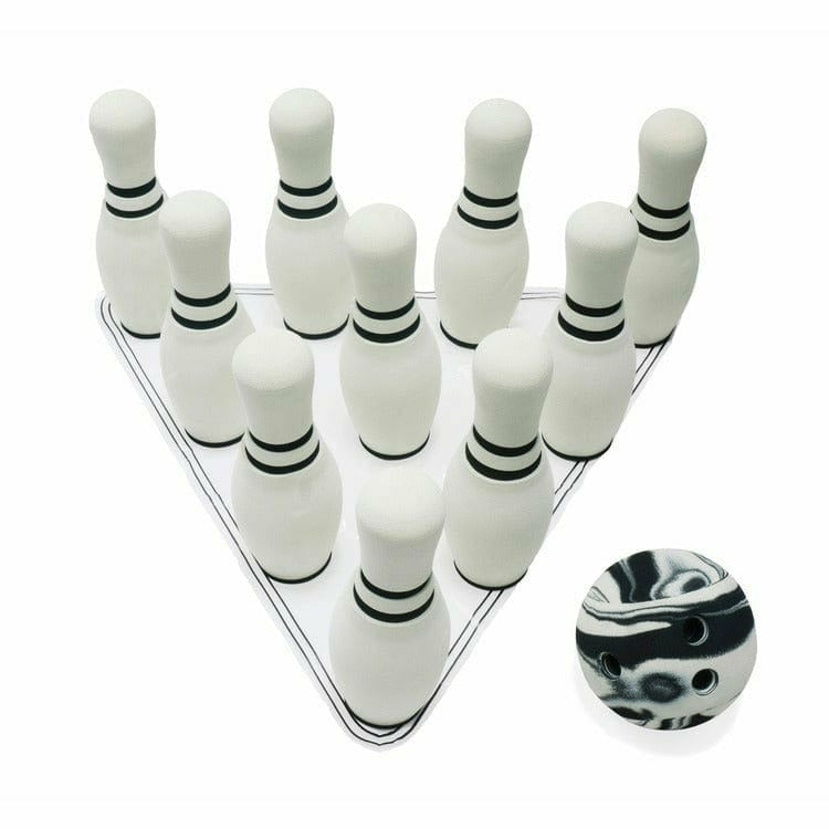 Wonder & Wise Bowling Set - Black and White