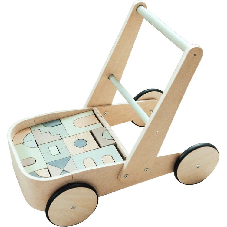 Wonder & Wise Wooden Wagon Activity Walker