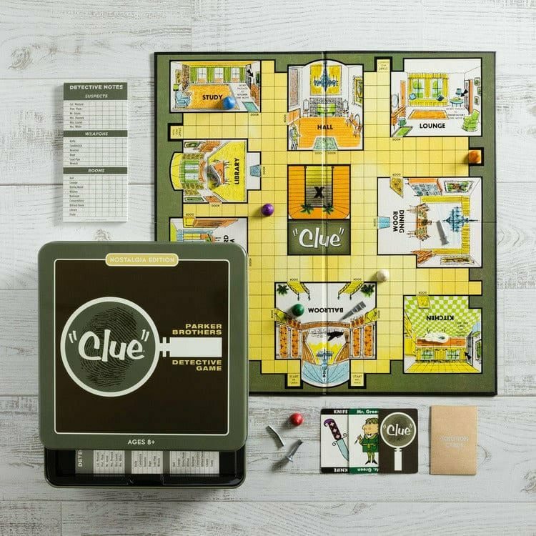 WS Game Company Clue Nostalgia Tin