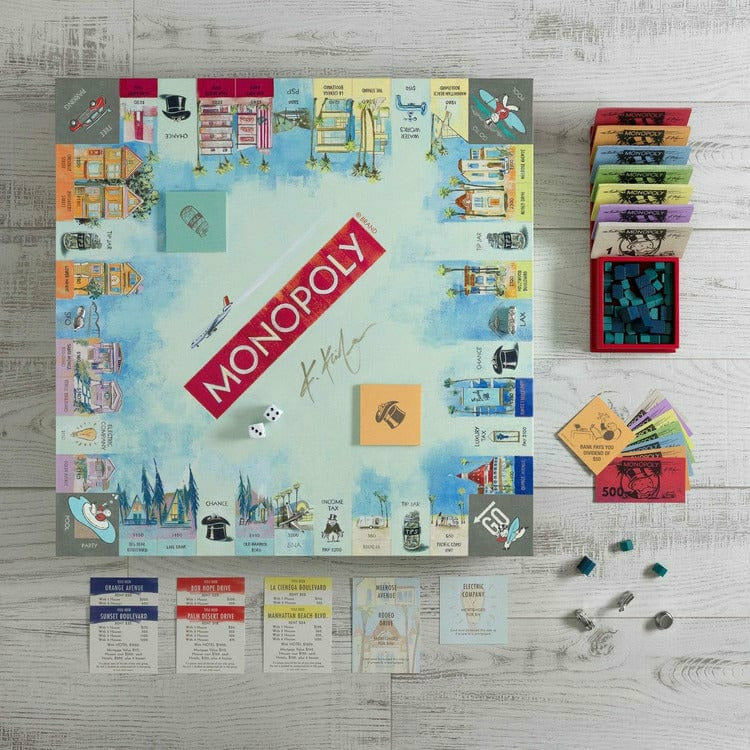 WS Game Company Monopoly California Dreaming - 2nd Edition