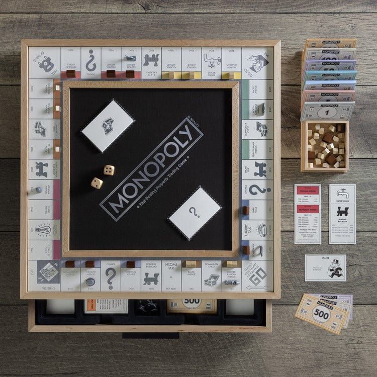 WS Game Company Monopoly Luxe Maple Edition