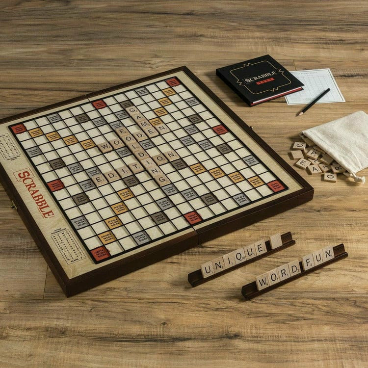 WS Game Company Scrabble Grand Folding Edition