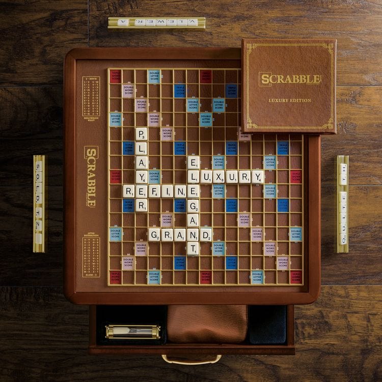 WS Game Company Scrabble Luxury Edition