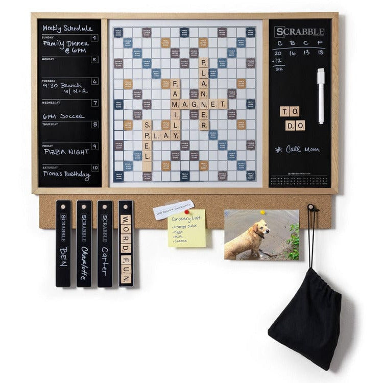 WS Game Company Scrabble Message Center